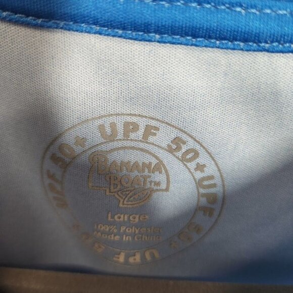 NWT Banana‎ Boat Kids UPF Long Sleeve Rash Guard Shirt Size Medium - Picture 5 of 7